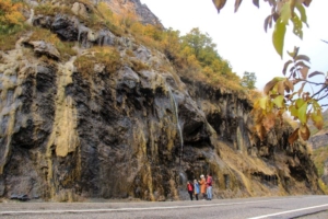 "Ağlayan Kayalar" ziyaretçilerin ilgi odağı